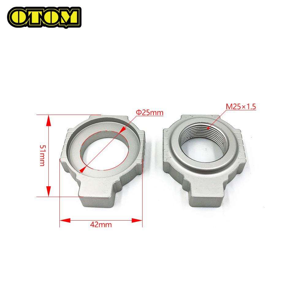 Motorcycle For KTM HUSQVARNA GASGAS Axle Block Rear Wheel Hub Chain Adjuster Silder SXF250 XCF350 FC450 TC250 MC125 EX250F 2023