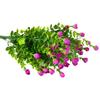 Artificial Plant Realistic Looking Easy To Care Charming Great Flowers Bouquet Outdoor Ornament for Office