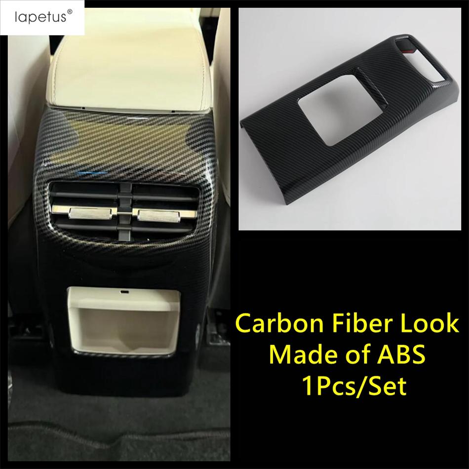 ABS Dashboard Side Middle Air AC Vent / Window Lift / Gear Shift Panel Cover Trim For MG 4 2026 2027 Carbon Fiber Accessories