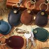 Available AirTag Leather Protective Case with Keychain and Access Card Holder