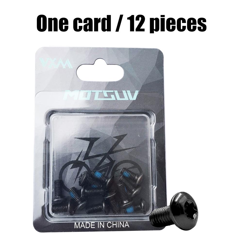 OZ 12 шт. M5x10 мм ротор дискового тормоза горного велосипеда болты Torx T25 крепежный стальной сплав
