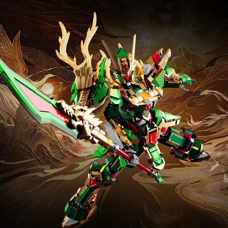SEMBO BLOCK Механические персонажи Воины Мехи Строительные блоки MOC GAUNYU Меха-воин MOC Игрушки для детей Мальчиков Подарки на день рождения