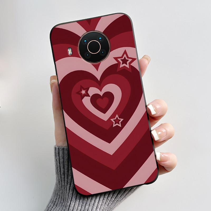 Вирусный черный чехол для Nokia X20/Nokia X10 Модный узор 'Драконьи Родственники' Гелевый чехол для Nokia X100 Ударопрочный мягкий чехол