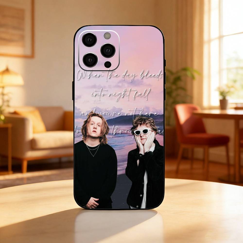 Чехол для телефона S-Survive Lewis C-Capaldi Для iPhone17,16,15,14,13,12 Plus,Max Мягкий Силиконовый Черный Чехол