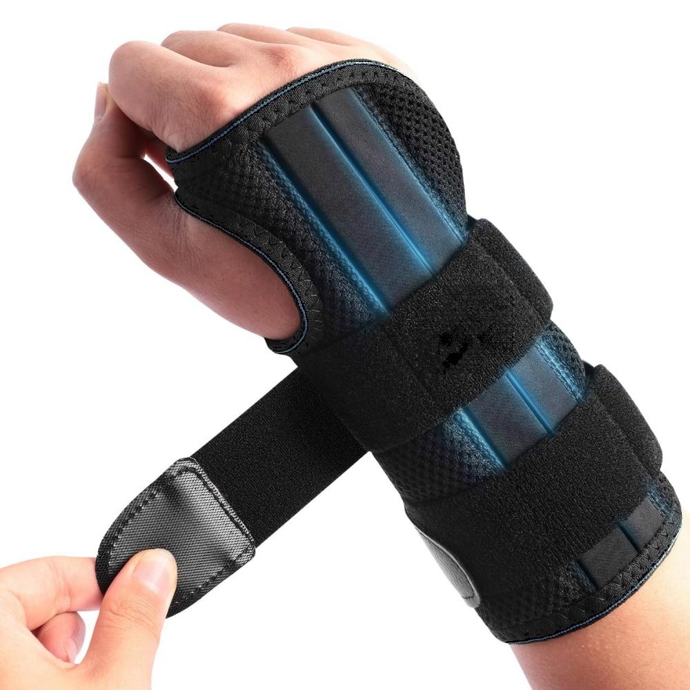 1 PC Compression Wrist Protector Carpal Tunnel Sports Wrist Guard Splint Wristband