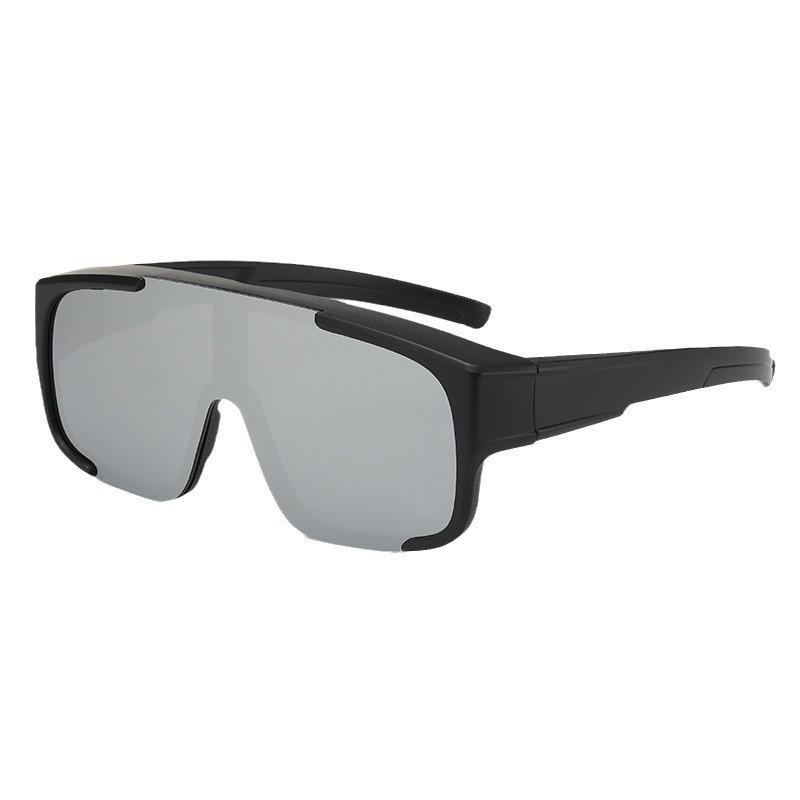 Non-polarized Oversized Fit Over Sunglasses for Women Men Trendy Square Shades for Driving Riding Riding That Can Be Worn Over Other Glasses