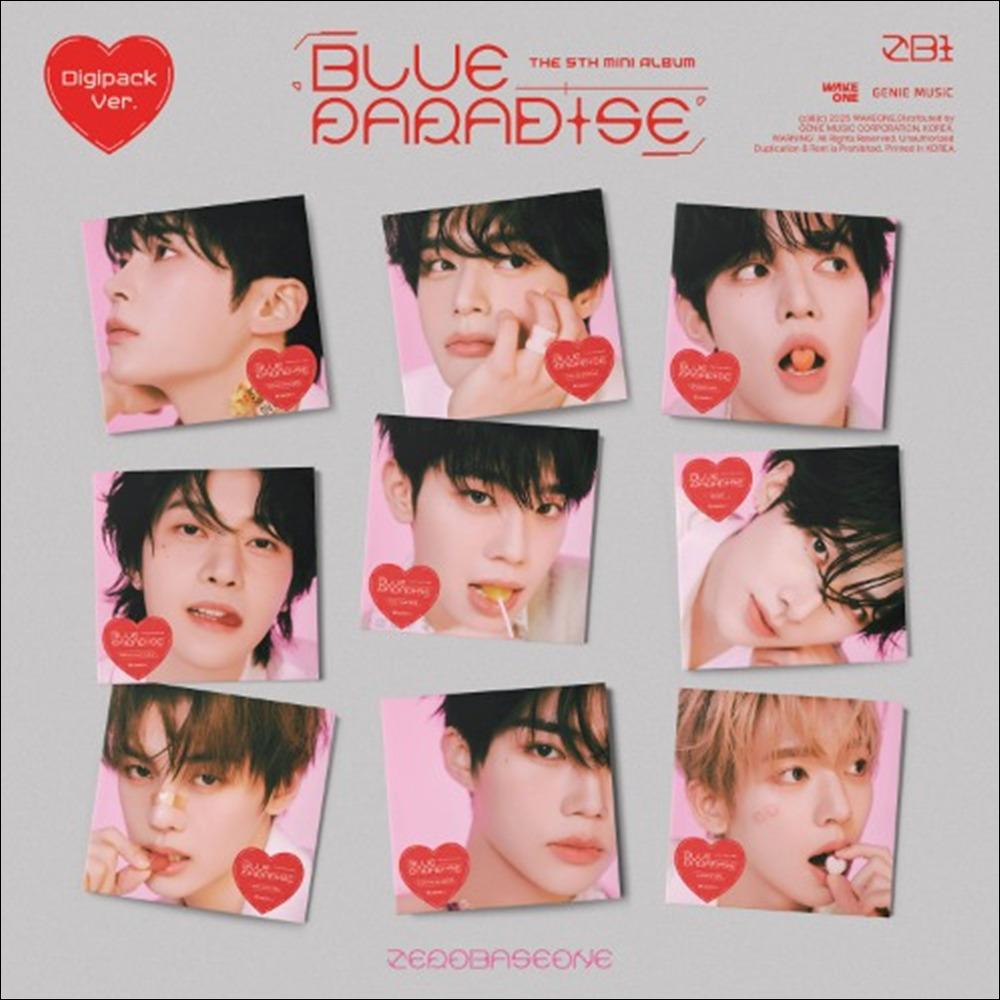[SET] ZEROBASEONE BLUE PARADISE_Digipack Ver. / 5-й мини-альбом