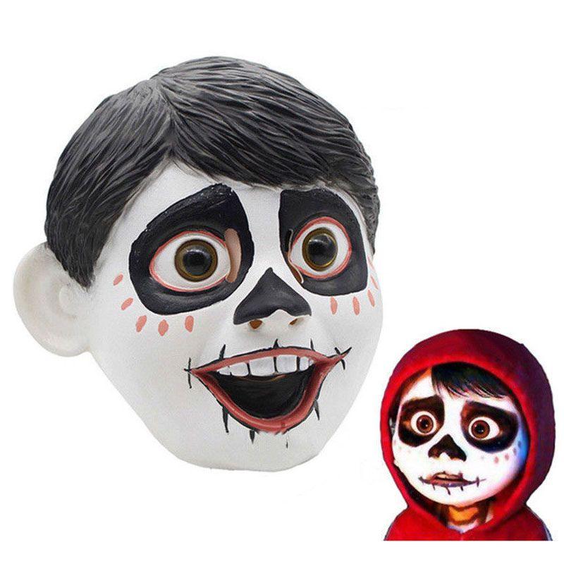 Movie Coco Miguel Hector Rivera Cosplay Mask With Soft And Comfortable Latex Material