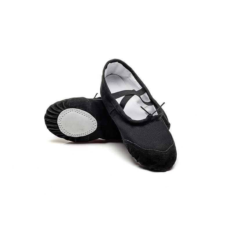 Детские балетки с мягкой подошвой для взрослых, танцевальные туфли для женщин, обувь для занятий йогой