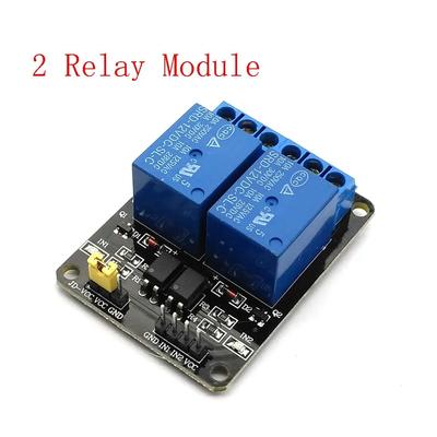 Модуль реле 5В 12В 2 канала Shield для Arduino ARM PIC AVR DSP 2-канальный модуль реле