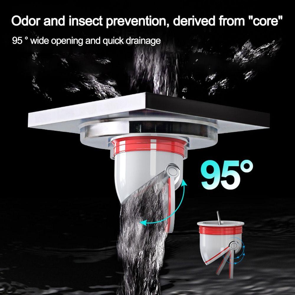 Useful Anti Odor Proof Floor Drain Core Kitchen Sink Odor-resistant Valve Floor Drain Water Drain Filter Shower Strainer Plug