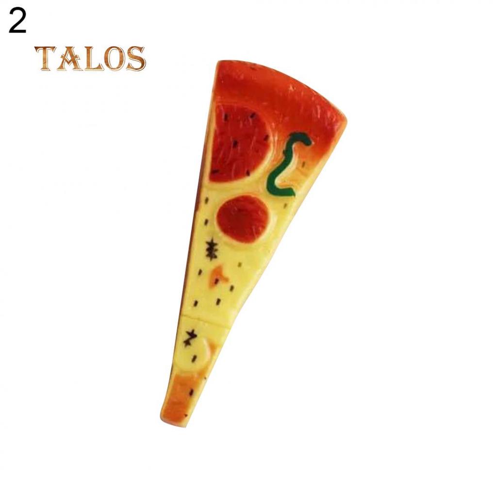 Creative Pizza  Dog Bread Ballpoint Pen Magnetic Fridge Sticker Home Decor Writting Instruments