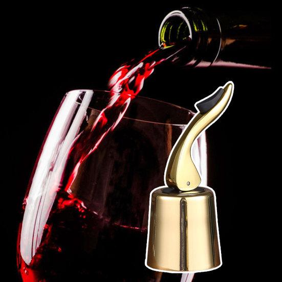 Пробка для вина. Хорошая герметичность. Герметичная пробка из нержавеющей стали. Простое управление. Длительная вакуумная пробка для вина.