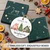 Neighbor Ornament 2025, Ceramic Thank You Gifts for Good Neighbors, Birthday for Women, Men