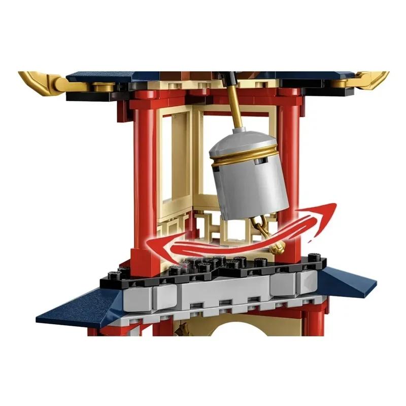Креативный набор строительных блоков Dragon Temple Energy Core, кирпичная игрушка, подарок на день рождения для мальчика