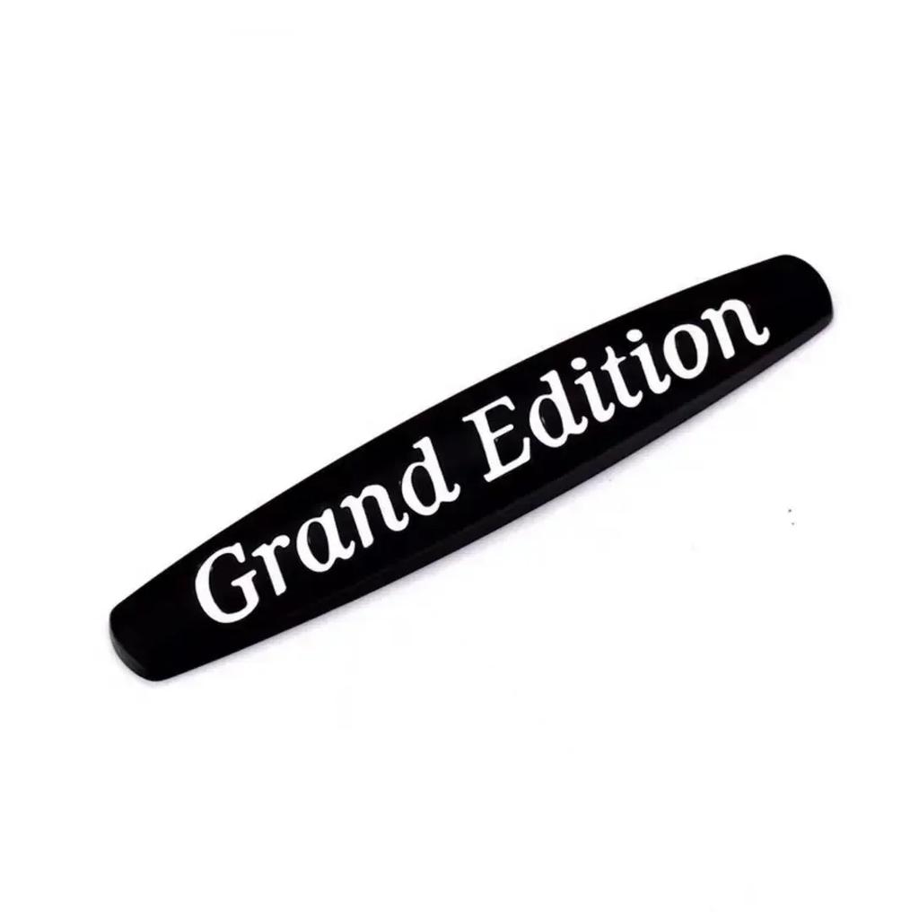 3D Metal Grand Edition Avantgarde Letters Side Fender Emblem Badge Sticker Decals for Mercedes Benz W204 W205 W213 W211 W210 ML AX1