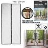 Mosquito Net - MOSQUITO NET - 200x100 Cm - Magnetic - For Door - Insect Protection