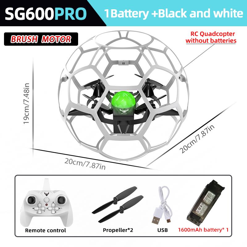 2026 Original SG600 MAX 2.4G RC Racing Football Drone 3D Full Protection Pressure Altitude Brushless Remote Control Quadcopter for Kid Adult