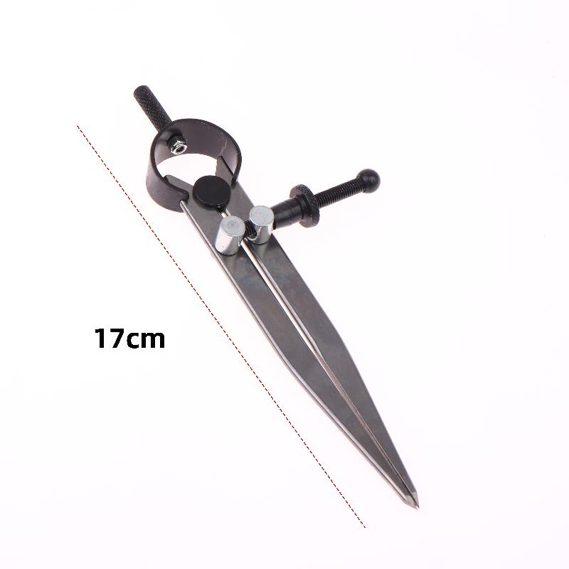 1 шт. Регулируемый циркуль-измеритель, инструмент для кожевенного ремесла для разметки линий, крыльчатый делитель, вращающийся разметочный инструмент, инструмент для ручной работы по коже