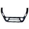 Car Console AC Button Control Panel Cover Sticker Decal Fit for Toyota Corolla     Black Carbon Fiber Style PVC