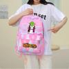 3Pcs/set Dragon Ball Colorful Backpack with Lunch Bag for Women Student Teenagers Rucksack Casual School Bags Sets