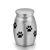 Aluminum Zinc Zinc Alloy Dog Cat Memorial Urn Waterproof Keepsake Burial Jar Pet Cremation Urn  Sympathy Gift