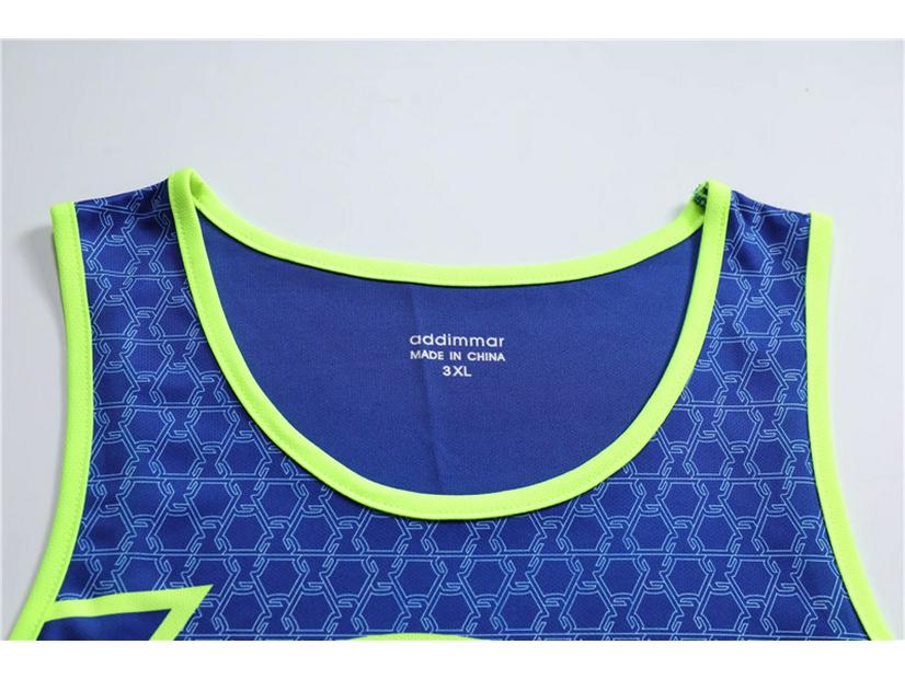 Мужской и женский летний трикотажный спортивный костюм - Парная школьная командная тренировочная форма