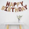 1 Set Happy Birthday Balloon Aluminum Foil Letter Shape Party Balloon Decoration for Birthday Celebration!