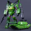 Цзиньцзян Меха Трансформирующийся Робот Кинг-Конг Игрушка Военный Танк Мальчик Машина Частично Сплав Модель Детская Цзиньцзян Меха Трансформирующийся Робот Кинг-Конг Игрушка
