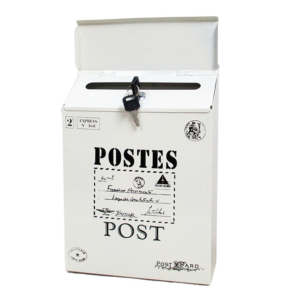 Винтажный настенный почтовый ящик почтовый ящик ретро почтовое письмо газетный ящик настенный почтовый ящик украшения ремесла фермерский почтовый ящик