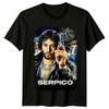 Серпико (1973) Футболка с постером фильма в стиле ретро 70-х, унисекс