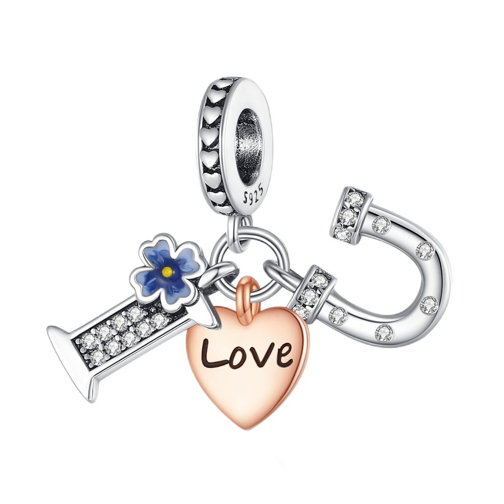 Роскошный медный розово-золотой шарм-подвеска в виде сердца с короной, подходит для оригинального браслета, шармы Эйфелевой башни для женщин, ожерелье, ювелирные изделия