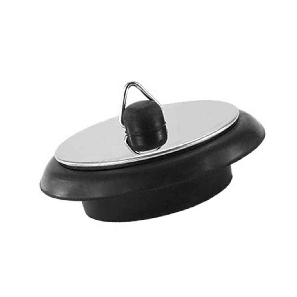 Заглушка для слива раковины и ванны Простая в использовании резиновая пробка с крючком Эффективная резиновая заглушка Удобный крючок для ванной