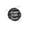 For Nissan Patrol Car Engine Start Stop Button Cover Real Carbon Fiber Sticker 2012 2013 2014 2015 2016 2017 2018