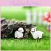Adorable Resin Sheep Figurine Perfect For Diy Moss Terrariums And Succulent Gardens