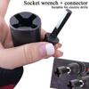 Jack adapter Steel Lifting devicest Adjustment tools Anti-Rust Attachment quick installation for RV Boat Car Truck Towing Mower