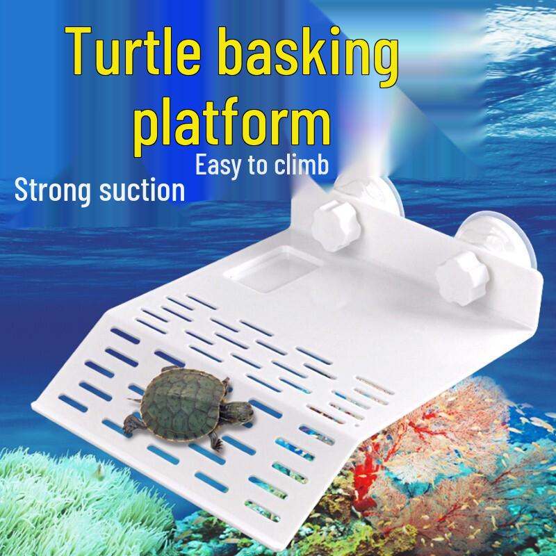 Прозрачная акриловая платформа для загара черепах