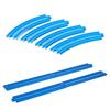 [Set of 4] Takara Tomy Plarail Straight Rail R-01 Curved Rail R-03 2 Pieces Each (with TohokuAce Original Joint Parts)