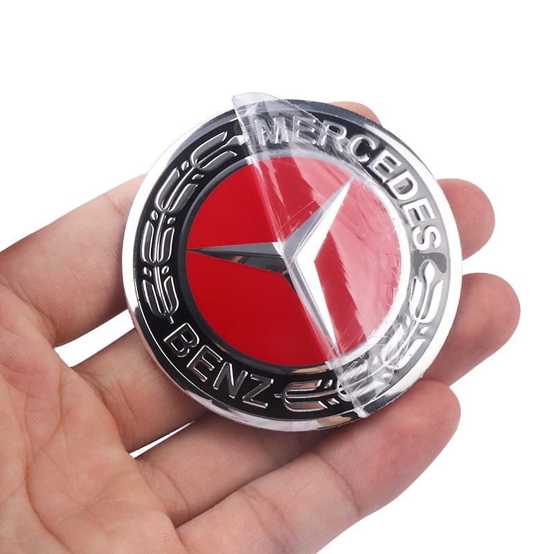 56/60/63/65/68MM Car Styling Wheel Center Caps Hub Cover Decor Stickers For Mercedes Benz AMG W203 W206 W220 W205 W212 W210 W108