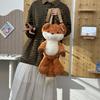 Плюшевый рюкзак-лиса Мультяшный стиль Дорожный подарок для подростков и взрослых