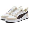 Puma Dribble Comfortable Versatile Low-Top Sneakers Unisex Sneakers White Brown 401057-05