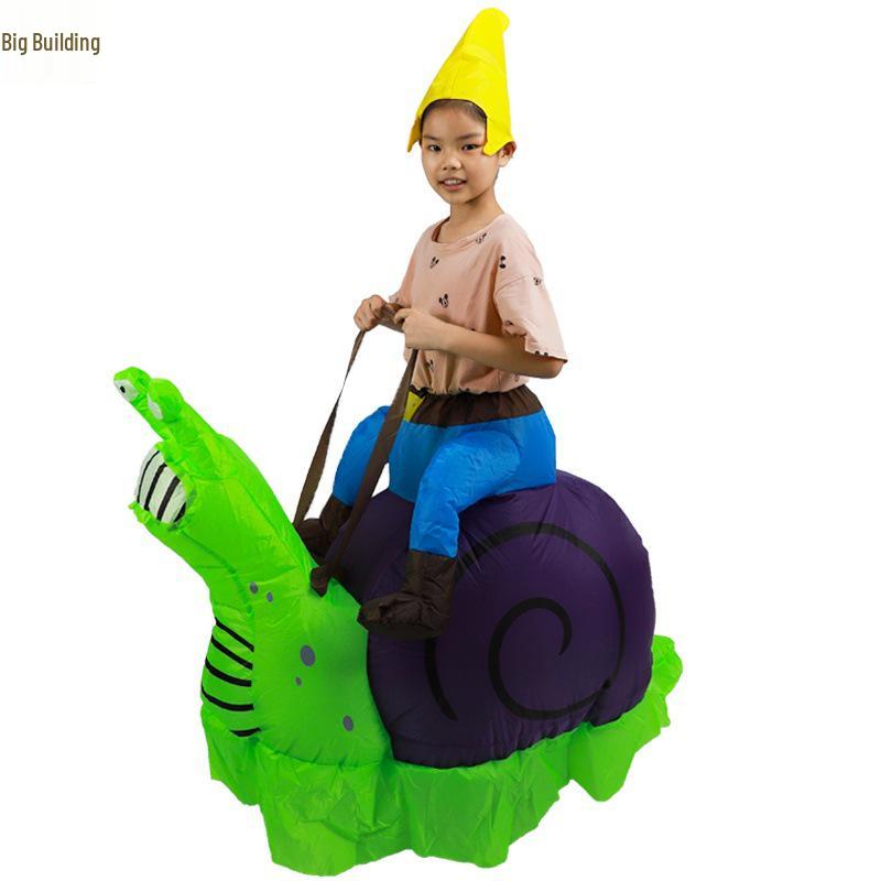 Надувной костюм Злого Клоуна на Хэллоуин и Рождество - Необычный и Забавный Костюм-Кукла