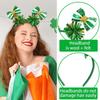 StPatricks Day HairHoop for Irish National Day Celebration Glittering Powder Headband for Theme Party Festival Gathering