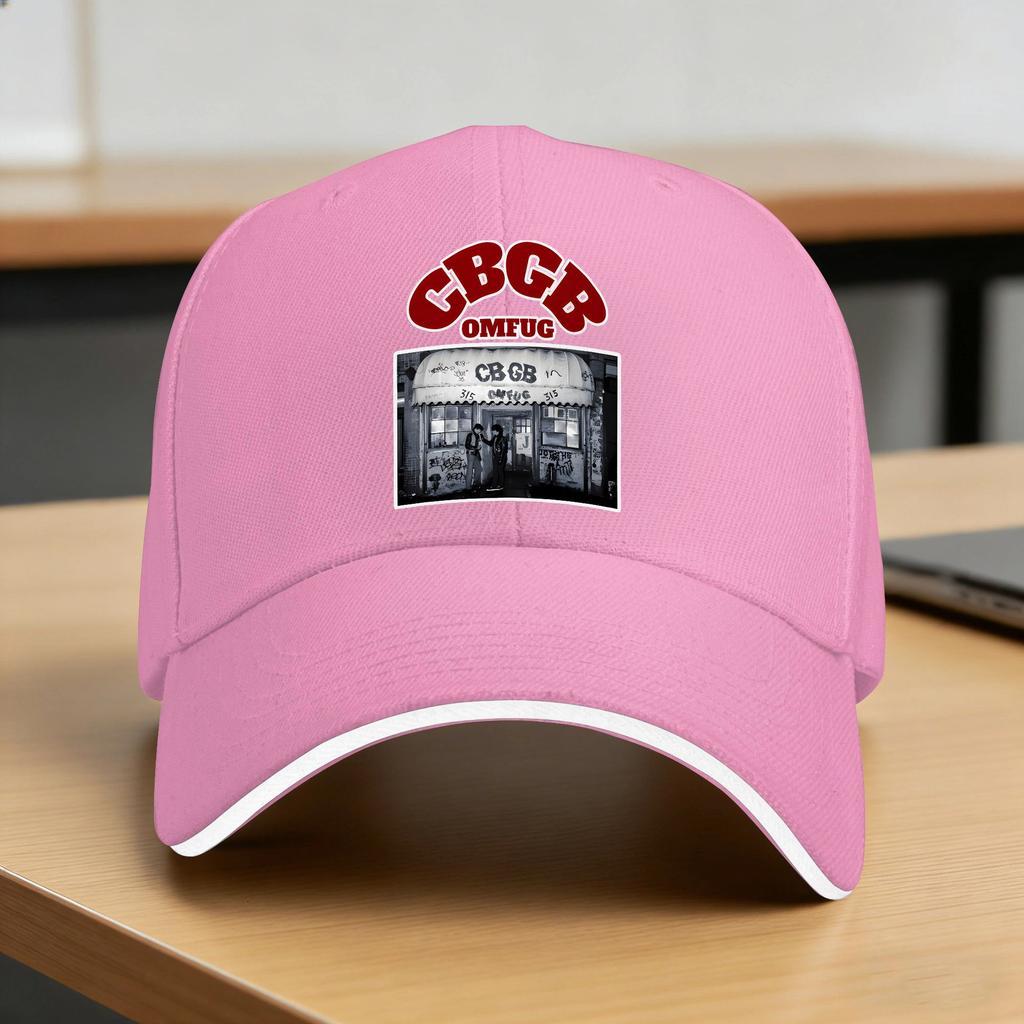 Cbgb Omfug Casual Baseball Cap Hiking Fishing Trucker Hat Spring Adjustable Unisex Unisex Classic Baseball Caps