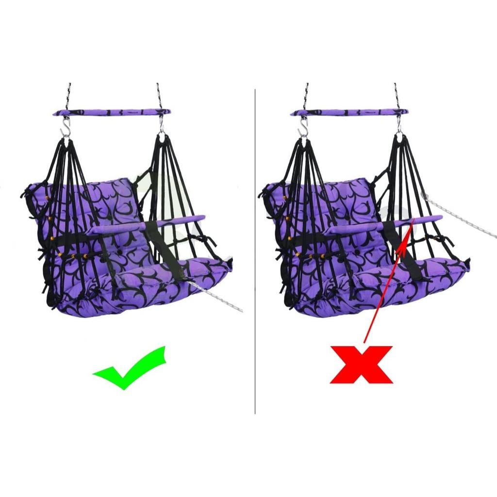 Хлопковое кресло-качалка для детей Детские складные и моющиеся 1-6 лет с ремнем безопасности