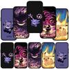 Phone Case for Samsung Galaxy S24 S23 iPhone 15 14 Xiaomi Redmi Note 13 12 11 8 Plus 10 9 Pro Max X XR OPPO Huawei Pikachu Pokemon GO Gengar Cover
