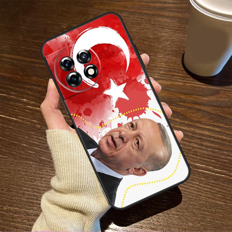 Turkey Recep Tayyip Erdogan Case For OnePlus 13T 10T 8T 10R 13R 15 R 13 12 11 9 10 Pro Nord CE 5 2 3 4 Lite N20 N30 Cover