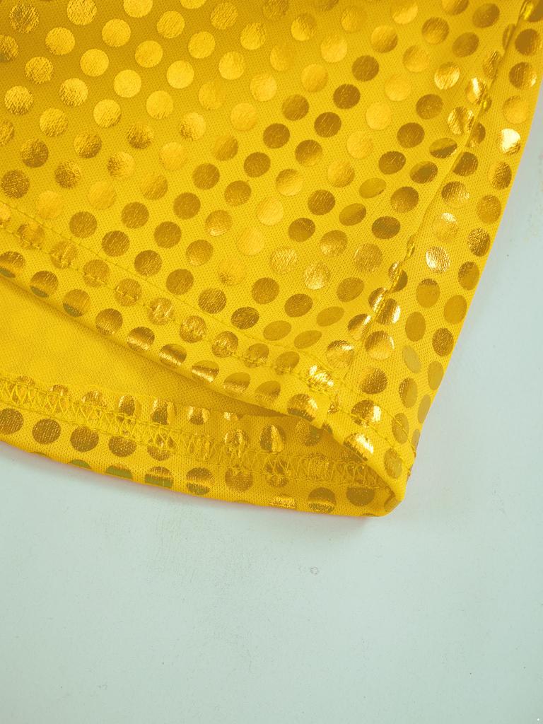 Детские спортивные штаны с блестящими пайетками, украшенные для выступлений на сцене