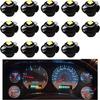 Instrument Gauge Cluster Panel Speedometer White LED Lights Bulbs Kit Replacement Compatible with 2002-2006 Dodge Ram 1500 2500 3500, Pack of 14