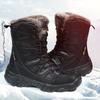 Men's Hiking Boots Outdoor Plush Warm Boots Fashion Snow Boots for Men